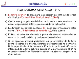 Comprehensive Overview of Unit Hydrograph Theory and Applications in ...