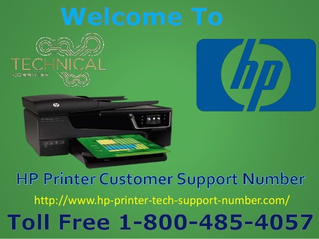 Hp printer support phone number 1 800 485 4057