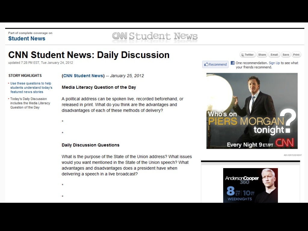 New York Times Learning Network