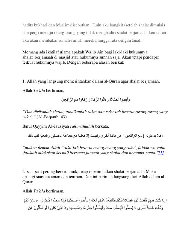 30 Kesalahan Sholat Di Masyarakat