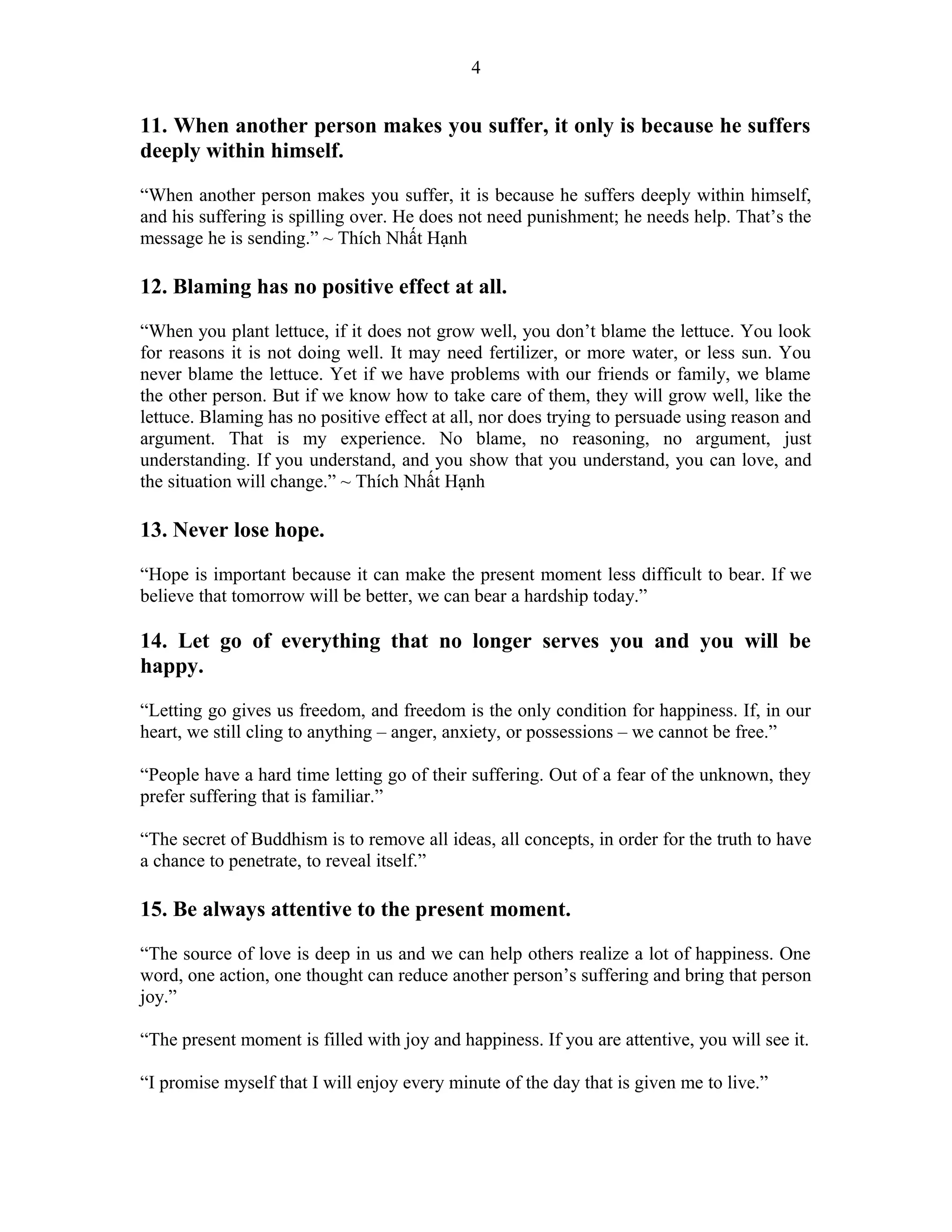 30 Life Changing Lessons To Learn From Thich Nhat Hanh | DOC