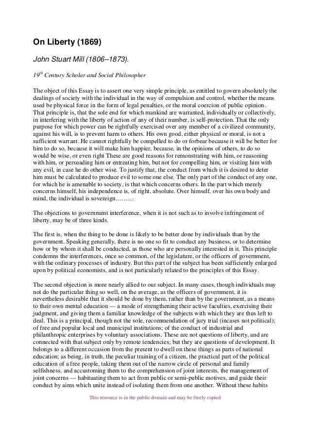 analysis of mills on liberty essay examples term paper example july analysis of mills on liberty essay examples there is also an example cause and effect essay