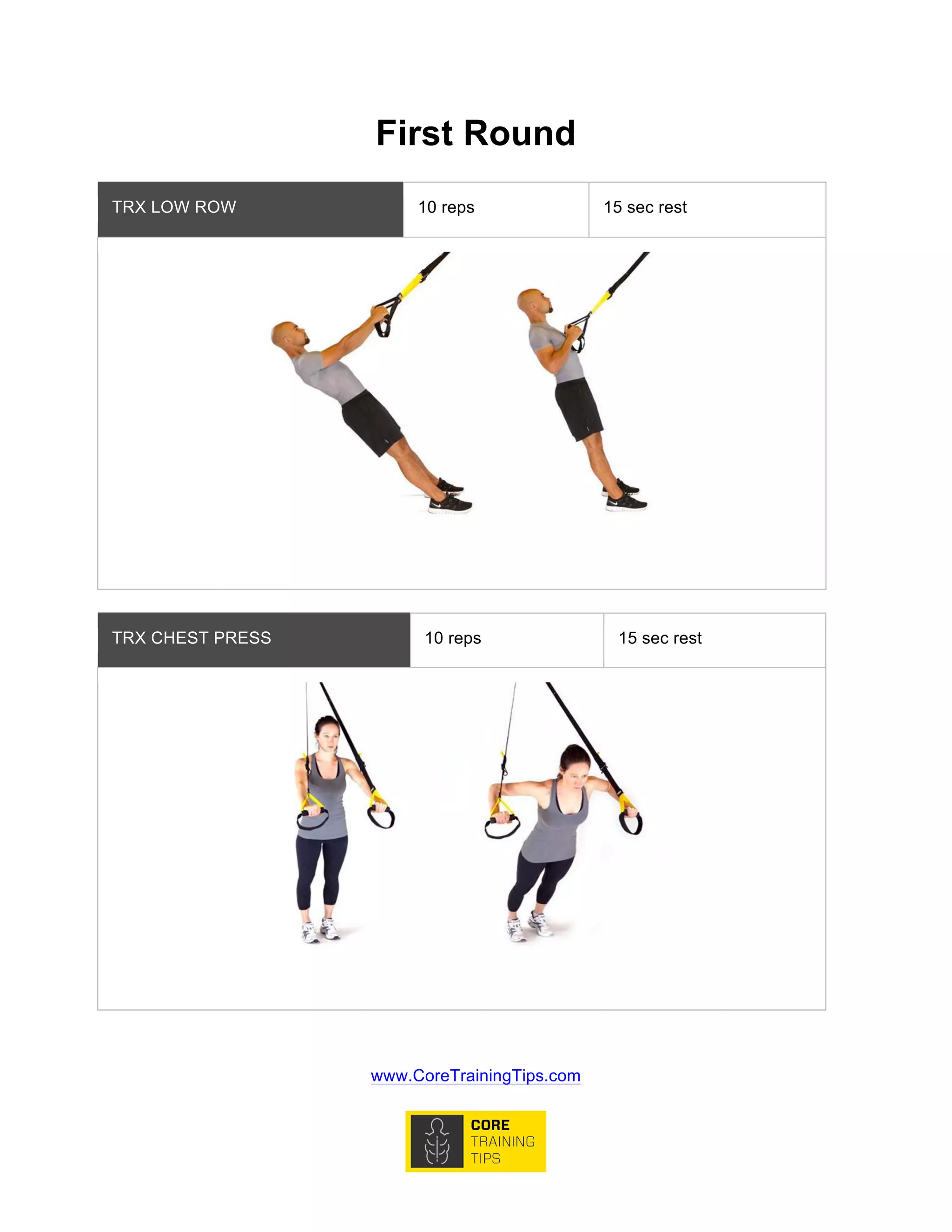 TRX Workout - How To Strengthen The Whole Body in 30 Minutes | PDF