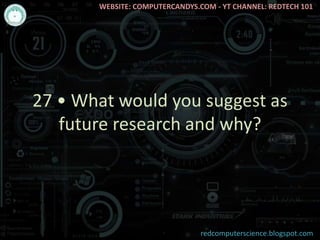 30 most common questions asked in research defences - computer ...