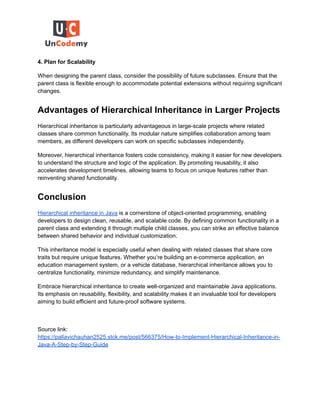 How to Implement Hierarchical Inheritance in Java: A Step-by-Step Guide ...