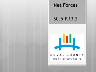 Net Forces
SC.5.P.13.2
 