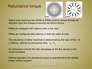 Machine Performance Decreases 30 Performance Calculations for SPM & IPM Brushless Machines.pptx