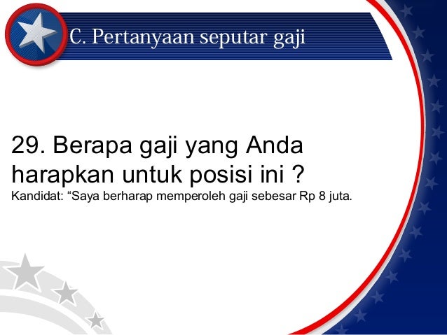 30 Pertanyaan Dan Jawaban Wawancara Kerja