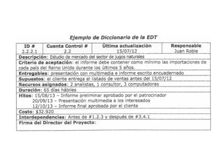 Taller Gestión de Proyectos - 3 Procesos de Planificación | PDF