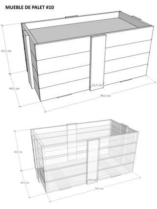 MUEBLE DE PALET #10