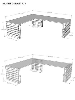 MUEBLE DE PALET #13