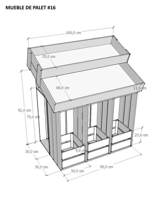 MUEBLE DE PALET #16