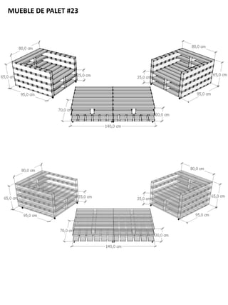 MUEBLE DE PALET #23