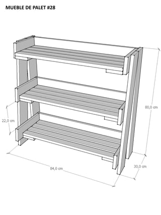MUEBLE DE PALET #28