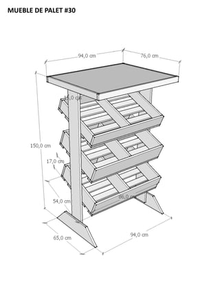 MUEBLE DE PALET #30
