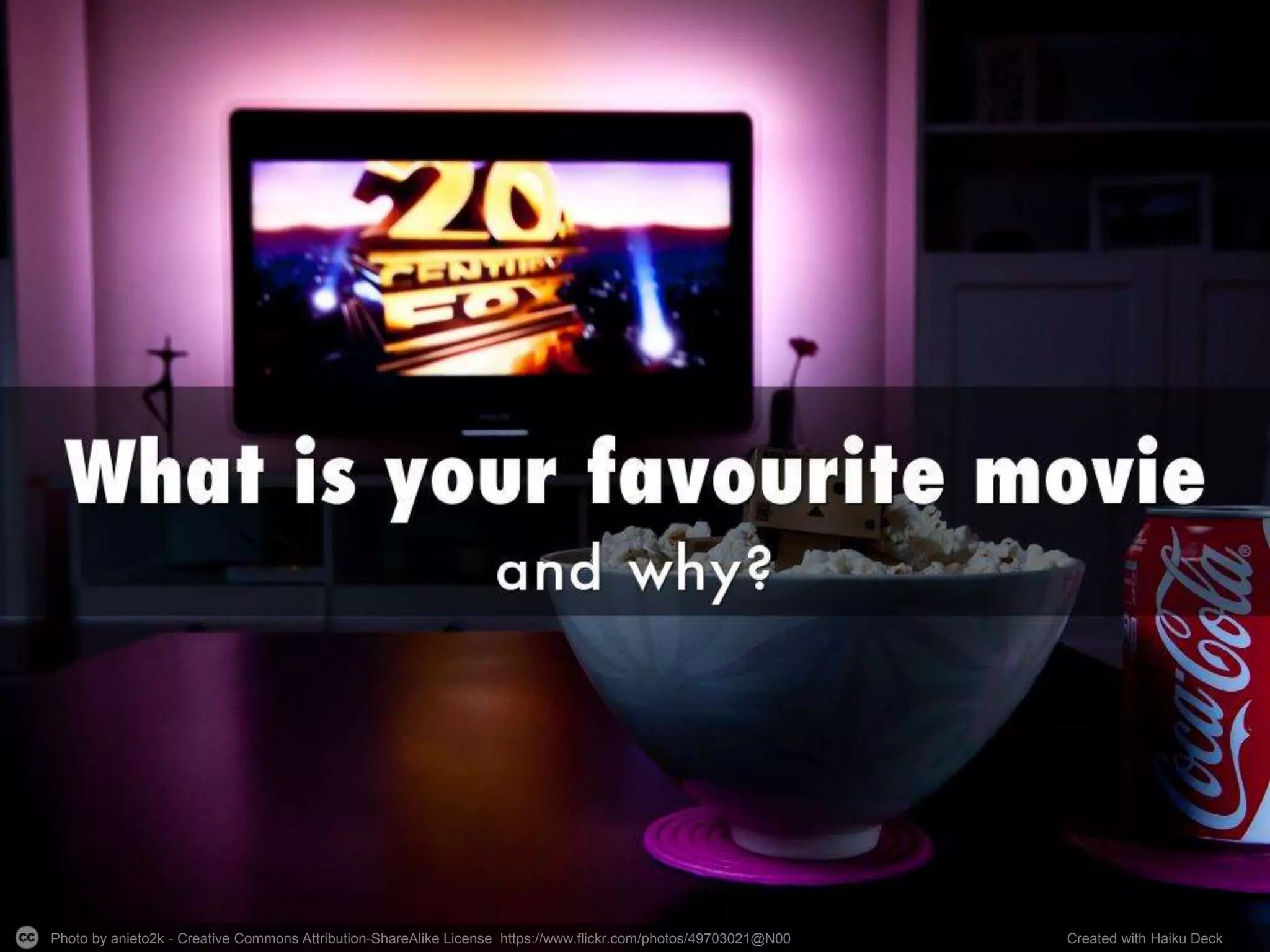 Photo by anieto2k - Creative Commons Attribution-ShareAlike License https://www.flickr.com/photos/49703021@N00 Created with Haiku Deck
 