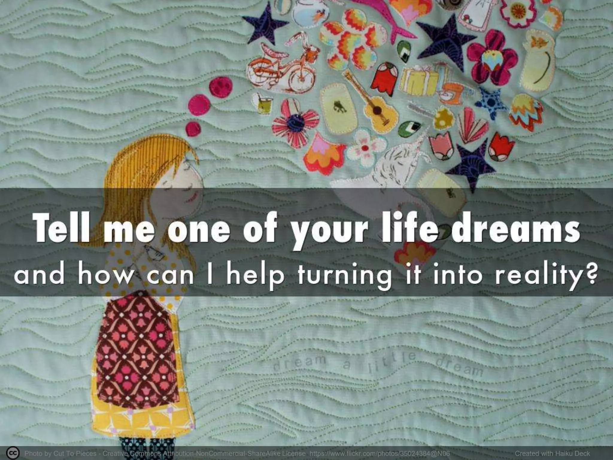 Photo by Cut To Pieces - Creative Commons Attribution-NonCommercial-ShareAlike License https://www.flickr.com/photos/35024384@N06 Created with Haiku Deck
 