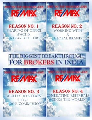 Top 30 reasons to associate with RE/MAX