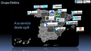 Grupo Elektra




         A su servicio
         desde 1978
 