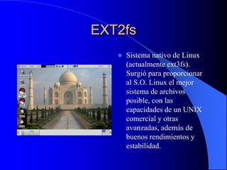Ext2fs 30 sistema de archivos | PPTX