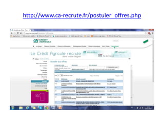 http://www.ca-recrute.fr/postuler_offres.php

 