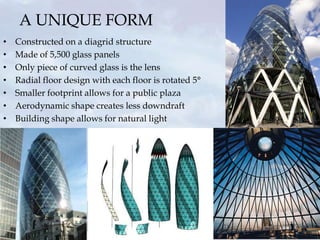 30 st mary axe the bullet building | PPTX