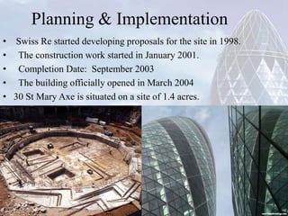 30 st mary axe the bullet building | PPTX