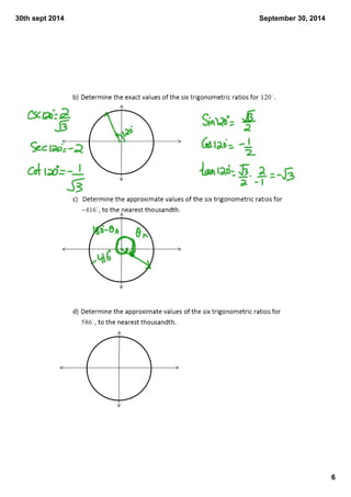 30th sept 2014 
6 
September 30, 2014 
 