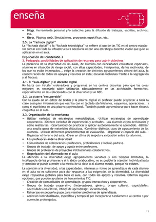 Documento= TIC y la Atención a la Diversidad en el Aula | DOC