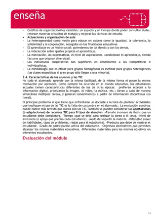 Documento= TIC y la Atención a la Diversidad en el Aula | DOC