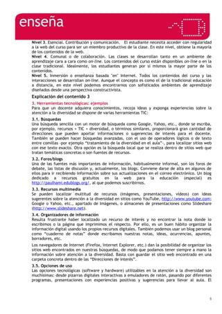 Documento= TIC y la Atención a la Diversidad en el Aula | DOC