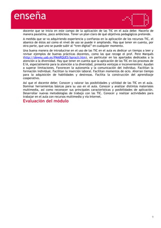 Documento= TIC y la Atención a la Diversidad en el Aula | DOC