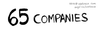 500 Demo Day Batch 18: Usetrace