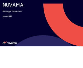 NUVAMA
Strategic Overview
January 2023
 