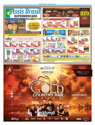 QUARTA-FEIRA, 31 DE MAIO DE 2017
 