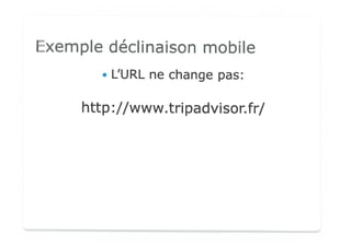 les opportunités du web mobile