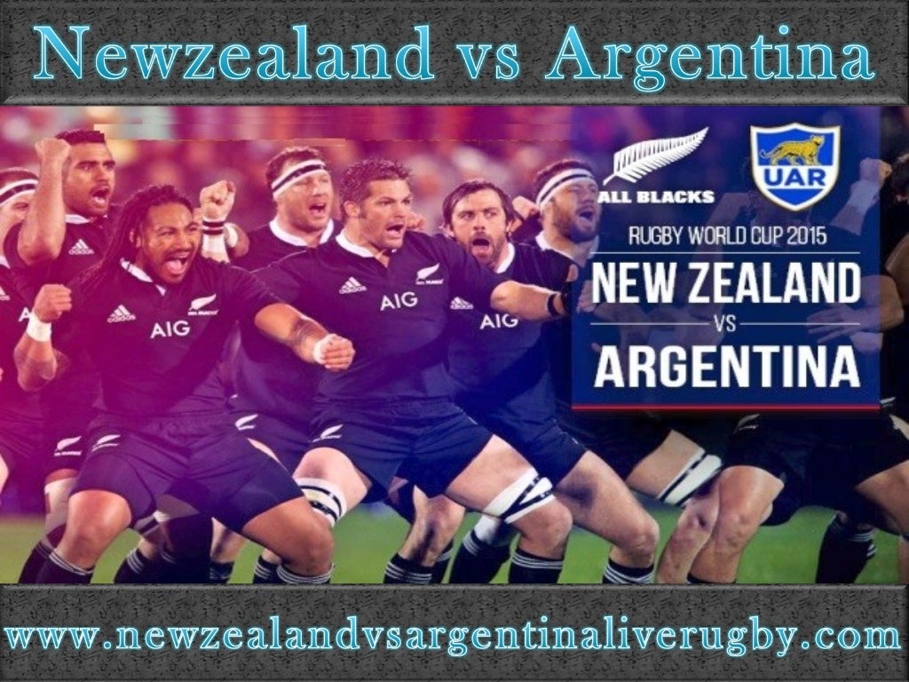 Watch Rugby World Cup Newzealand vs Argentina Live Broadcast