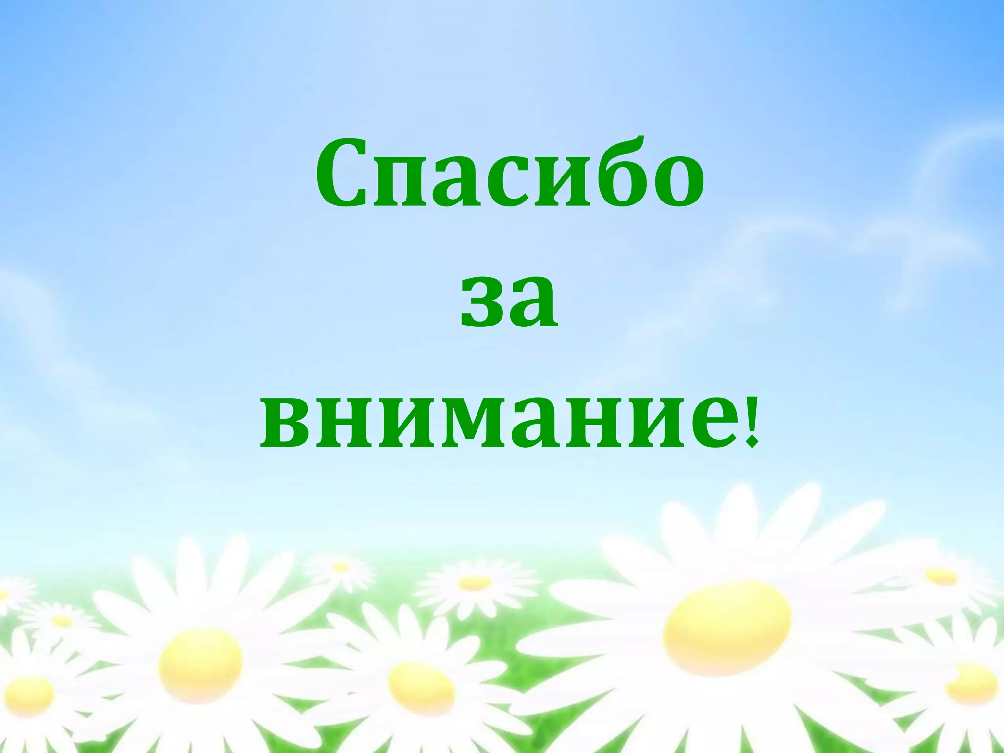 Спасибо
за
внимание!
 