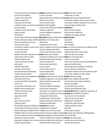 normas da abnt para trabalhos científicos
norma abnt trabalhos
o que é normas da abnt
trabalho regra abnt
o que são normas abnt
trabalho escolar nas normas da abnt
site oficial abnt
trabalho em normas da abnt
regras do abnt
normas bnt
normas abnt referências bibliográficas 2013
normas abnt para artigos cientificos
normas da abnt para resumo
normas abnt citacao
como fazer trabalho normas abnt
normas abnt atuais
normas abnt pdf
padrões abnt para trabalhos academicos
referencias conforme abnt
trabalho padrao abnt
o que são normas da abnt
abnt.org.br
trabalho abnt 2014
exemplo normas abnt
normas abnt para dissertação
citação normas da abnt
regras da abnt para trabalhos academicos
abnt para referencias
normas abnt 2014 monografia
norma nbr
normas abnt referencias site
padrão de formatação abnt
modelo referencias abnt
abnt documentos
regras abnt 2014
nbr site
qual a norma da abnt
referencia abnt
formatação abnt para trabalhos academicos
normas abnt referencias internet
normas abnt para trabalhos 2014
trabalhos feitos na norma da abnt
normas da abnt para fazer trabalho
citação nas normas da abnt
www abnt catalogo com br norma
citações segundo abnt
capa de trabalho academico abnt 2013
5 normas da abnt
regra da abnt para trabalhos academicos
baixar normas abnt
resumo normas abnt
modelo abnt trabalho
normas abnt 2014 para trabalhos academicos
referência abnt site
normas trabalhos academicos
texto em abnt
abnt - associação brasileira de normas técnicas
trabalhos em normas abnt
abnt fontes
trabalho em forma abnt
colocar trabalho nas normas da abnt
capa de trabalho abnt 2013
normas abnt referencias 2014
norma abnt para trabalho
como fazer trabalho com normas abnt
trabalho padrão abnt exemplo
normas da abnt pdf
normas abnt word 2013
o que é a abnt
normas abnt resumos
norma padrão abnt
citação abnt internet
trabalho academico com normas da abnt
trabalhos segundo as normas da abnt
artigo científico normas abnt
abnt site oficial
normas da abnt formatação
normas abnt academico
como fazer um trabalho com as normas da abnt
como fazer o trabalho nas normas da abnt
monografia modelo abnt
trabalho feito na norma abnt
regras da abnt para referencias
trabalhos padrão abnt
normas abnt resumo
trabalho norma da abnt
trabalho com as normas abnt
normas abnt para artigos acadêmicos
trabalho segundo normas da abnt
normas da abnt para trabalho academico
normas da abnt para referências
trabalhos feitos normas abnt
normas da abnt em pdf
referencias em abnt
normas abnt para monografia 2014
como fazer trabalho com normas da abnt
como fazer trabalho academico nas normas d
normas artigo científico abnt
abnt textos
baixar normas da abnt
abnt normas academicas
trabalho com regras da abnt
regras de abnt
www.abnt
abnt oficial
abnt citações
quais as normas da abnt para trabalhos acade
padrao abnt trabalho
trabalho feito com normas abnt
regras da abnt para artigo
trabalho no formato abnt
o que é norma abnt
normas da abnt para referências bibliográfica
regra de trabalho abnt
normas abnt para trabalhos científicos
normas abnt para referências
associação brasileira de normas técnicas abn
como fazer trabalho na forma abnt
norma abnt para artigo
como fazer citações de sites abnt
normas abnt para artigos científicos
abnt para citações
normas abnt para sumario
folha de aprovação abnt 2013
modelo de trabalho academico segundo a ab
normas abnt trabalhos cientificos
o que são as normas da abnt
capa com normas da abnt
padrão abnt monografia
modelo de referencias abnt
artigos academicos abnt
abnt pdf
normas abnt citaçoes
normas da abnt referências bibliográficas
nbr 14724 2013
referencias abnt artigo
resumo nas normas da abnt
normas abnt citacoes
 