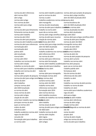 normas da abnt referencias
abnt normas 2013
abnt artigo
normas abnt artigo
livro normas da abnt
normas abnt para artigo
abnt site
normas da abnt para fichamento
fichamento normas da abnt
normas abnt trabalho
normas da abnt 2012
normas da abnt para projetos
normas da abnt trabalhos academicos
normas da abnt para referencias
normalização abnt
normatização abnt
padrao abnt
abnt atualizada
manual abnt
normas abnt 2012
trabalhos nas normas da abnt
normas abnt citação
trabalhos na norma da abnt
normas abnt para trabalhos acadêmicos
trabalho com normas da abnt
regra do abnt
normas abnt projeto de pesquisa
normas da abnt para artigo cientifico
formas da abnt
abnt trabalhos
comprar normas abnt
abnt 6023 atualizada
as normas do abnt
novas normas da abnt
normas abnt artigos
citação de site abnt
como fazer trabalho nas normas da abnt
principais normas da abnt
quais as normas abnt
ordens da abnt
referência abnt
trabalho academico normas abnt
regras da abnt 2014
consulta nbr
formatação abnt para trabalhos
as normas abnt
normas abnt trabalho academico
qual as normas da abnt
normas na abnt
trabalhos academicos normas abnt
abnt monografia
normas da abnt atualizadas
normas da abnt para trabalhos cientificos
trabalho na norma abnt
quais são as normas abnt
normas abnt artigo científico 2013
normas da abnt para resumos
relação de normas abnt
referências abnt 2013
normas abnt para artigo cientifico
abnt nbr 6023 atualizada
normas tecnica abnt
trabalho academico nas normas da abnt
abnt referencias 2013
nas normas da abnt
normas abnt para referencias
normas abnt formatação
normas abnt trabalhos acadêmicos
regras da abnt para trabalhos
norma tecnica abnt
todas nbr
normas abnt para monografia
formatação normas abnt
artigo normas abnt
sumário normas abnt
normas abnt nbr 6023
trabalho norma abnt
referencias normas abnt
formatação abnt 2014
abnt normas técnicas
abnt trabalhos escolares
modelos de trabalhos nas normas da abnt
forma da abnt
abnt trabalho
normas atuais da abnt
normas da abnt para artigos científicos 2013
nbr 6023 abnt
trabalho normas da abnt
normas abnt citações
abnt regras
abnt normas 2014
abnt artigos
normas abnt para projeto de pesquisa
normas abnt artigo científico
abnt nbr 6023 atualizada 2013
pesquisa abnt
normas brasileiras nbr
abnt nbr 6023 atualizada 2012
trabalhos normas abnt
normas atualizadas da abnt
normas abnt atualizadas
regra abnt 2013
normas abnt para artigos científicos 2013
normas da abnt para citações
normas da abnt nbr 6023
monografia normas abnt
normas do abnt 2014
citação abnt 2013
abnt normas trabalhos
normas da abnt nbr
normas da abnt projeto de pesquisa
normas abnt sumario
trabalho nas normas abnt
normas abnt pesquisa
quais sao as normas abnt
trabalho padrão abnt
formatacao abnt
lista de normas da abnt
referencias de sites abnt
trabalho na abnt
leis abnt
trabalhos nas normas da abnt prontos
trabalho na norma da abnt
trabalhos em abnt
norma abnt para trabalhos academicos
regra de abnt
abnt para artigos
normas da abnt modelo
normas abnt referências
normas da abnt artigo
citação normas abnt
trabalho segundo as normas da abnt
site nbr
nomar da abnt
projeto abnt
normas da abnt citação
artigo nas normas da abnt
norma da abnt para trabalhos
 