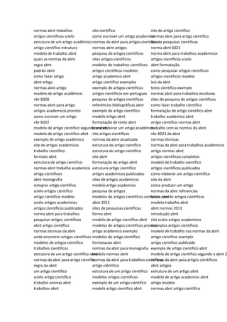 normas abnt trabalhos
artigos cientificos scielo
estrutura de um artigo acadêmico
artigo cientifico estrutura
modelo de trabalho abnt
quais as normas da abnt
regra abnt
padrão abnt
como fazer artigo
abnt artigo
normas abnt artigo
modelo de artigo acadêmico
nbr 6028
normas abnt para artigo
artigos academicos prontos
como escrever um artigo
nbr 6022
modelo de artigo cientifico segundo a abnt
modelo de artigo cientifico abnt
exemplo de artigo academico
site de artigos academicos
trabalho científico
formato abnt
estrutura de artigo cientifico
normas abnt trabalho academico
artigo cientificos
abnt monografia
comprar artigo cientifico
scielo artigos cientifico
artigo científico modelo
scielo artigos academicos
artigos científicos publicados
norma abnt para trabalhos
pesquisar artigos cientificos
abnt artigo científico
normas técnicas da abnt
onde encontrar artigos cientificos
modelos de artigos cientifico
trabalhos científicos
estrutura de um artigo científico abnt
normas da abnt para artigo cientifico
regra da abnt
um artigo cientifico
scielo artigo cientifico
trabalho normas abnt
trabalhos abnt
site cientifico
como escrever um artigo academico
normas da abnt para artigos cientificos
normas abnt artigos
pesquisa de artigos científicos
sites artigos cientificos
modelos de trabalhos cientificos
artigos cientificos modelos
artigo academico abnt
artigo cientifico exemplos
exemplo de artigos cientificos
artigos cientificos em portugues
pesquisa de artigos cientificos
referências bibliográficas abnt
exemplo de artigo científico
modelo artigo abnt
formatação de texto abnt
como elaborar um artigo acadêmico
site artigos cientificos
normas da abnt atualizada
estrutura de artigo científico
estrutura do artigo cientifico
site abnt
formatação de artigo abnt
estrutura artigo cientifico
artigos academicos publicados
sites de artigos academicos
modelo artigo academico
pesquisa de artigos
modelos de artigos cientificos conforme abnt
abnt 2012
sites de pesquisas cientificas
forma abnt
modelo de artigo científico abnt
modelos de artigos cientificos prontos
artigo academico exemplo
modelos de artigo científico
formatacao abnt
normas da abnt para monografia
modelo normas abnt
normas da abnt para trabalhos cientificos
artigo ciêntifico
estrutura de um artigo cientifico
modelos artigos cientificos
exemplo de um artigo cientifico
modelo artigo cientifico abnt
site de artigo cientifico
normas abnt para artigo cientifico
site de pesquisas cientificas
norma abnt 6023
norma abnt para trabalhos academicos
artigos científicos scielo
abnt formatação
como pesquisar artigos científicos
artigos cientificos modelo
leis da abnt
texto cientifico exemplo
normas abnt para trabalhos escolares
sites de pesquisa de artigos cientificos
como fazer trabalho cientifico
formatação de artigo cientifico abnt
trabalho academico abnt
artigo cientifico normas abnt
trabalho com as normas da abnt
nbr 6023 da abnt
normas técnicas
normas da abnt para trabalhos acadêmicos
artigo normas abnt
artigos cientificos completos
modelo de trabalho científico
artigos cientificos publicados
como elaborar um artigo científico
site da abnt
como produzir um artigo
normas da abnt referencias
scielo.com.br artigos cientificos
modelo trabalho abnt
abnt normas 2013
introdução abnt
site scielo artigos academicos
exemplos artigos cientificos
modelo de trabalho nas normas da abnt
artigo científico exemplo
artigo cientifico publicado
exemplo de artigo cientifico abnt
modelo de artigo cientifico segundo a abnt 20
normas da abnt para artigos científicos
abnt artigos
estrutura de um artigo abnt
modelo de artigo academico abnt
artigo modelo
normas abnt artigo científico
 