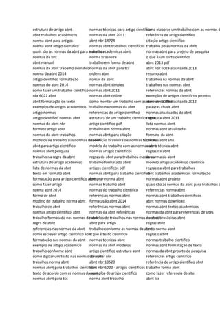 estrutura de artigo abnt
abnt trabalhos acadêmicos
norma abnt para artigos
norma abnt artigo cientifico
quais são as normas da abnt para trabalhos
normas da bnt
abnt manual
normas da abnt trabalho cientifico
norma da abnt 2014
artigo cientifico formatação
normas do abnt 2014
como fazer um trabalho cientifico
nbr 6022 abnt
abnt formatação de texto
exemplos de artigos academicos
artigo normas
artigo científico normas abnt
normas da abnt nbr
formato artigo abnt
normas da abnt trabalhos
modelos de trabalho nas normas da abnt
abnt para artigo cientifico
normas abnt pesquisa
trabalho na regra da abnt
estrutura do artigo acadêmico
lista de normas da abnt
texto em formato abnt
formatação para artigo cientifico abnt
como fazer artigo
norma abnt 2014
forma de abnt
modelo de trabalho norma abnt
trabalho de abnt
normas artigo científico abnt
trabalho formatado nas normas da abnt
regra de abnt
referencias nas normas da abnt
como escrever artigo cientifico abnt
formatação nas normas da abnt
exemplo de artigo academico
trabalho conforme abnt
como digitar um texto nas normas da abnt
trabalhos norma abnt
normas abnt para trabalhos científicos
texto de acordo com as normas da abnt
normas abnt para tcc
normas técnicas para artigo científico
normas da abnt 2011
abnt nbr 14724
normas abnt trabalhos cientificos
normas academicas abnt
norma brasileira
trabalho em forma de abnt
normas da abnt para tcc
ordens abnt
nomar da abnt
normas abnt simples
normas abnt 2011
normas abnt online
como montar um trabalho com as normas da abnt
trabalho na normas da abnt
referencias de artigo cientifico
estrutura de um trabalho cientifico abnt
artigo cientifico pdf
trabalho em norma abnt
normas abnt para citação
associação brasileira de normas técnicas
modelo de trabalho com as normas abnt
normas artigos cientificos
regras da abnt para trabalhos escolares
trabalho formatado abnt
artigos cientificos pdf
normas abnt para trabalho cientifico
comprar norma abnt
normas trabalho abnt
normas do trabalho cientifico
referencias normas abnt
formatação abnt 2014
referências normas abnt
normas da abnt referências
modelos de trabalhos nas normas da abnt
abnt para artigo
trabalho conforme as normas da abnt
o que é texto cientifico
normas tecnicas abnt
normas da abnt modelos
artigo cientifico estrutura abnt
consultar nbr
abnt nbr 10520
abnt nbr 6022 - artigos científicos
exemplos de artigo cientifico
norma abnt trabalho
como elaborar um trabalho com as normas d
referência de artigo científico
citação artigo cientifico
trabalho pelas normas da abnt
normas abnt para projeto de pesquisa
o que é um texto cientifico
abnt 2013 pdf
abnt nbr 6023 atualizada 2013
resumo abnt
trabalhos na normas da abnt
trabalhos nas normas abnt
referencias normas da abnt
exemplos de artigos cientificos prontos
abnt nbr 6023 atualizada 2012
palavras chave abnt
normas atualizadas da abnt
regras da abnt 2013
lista normas abnt
normas abnt atualizadas
formato da abnt
normas abnt site
norma técnica abnt
regras da abnt
as norma da abnt
modelo artigo academico cientifico
regras da abnt para trabalhos
abnt trabalhos academicos formatação
normas abnt projeto
quais são as normas da abnt para trabalhos a
referencias norma abnt
normas abnt trabalhos científicos
abnt normas download
normas abnt textos academicos
normas da abnt para referencias de sites
normas brasileiras abnt
regras abnt
texto norma abnt
regras da bnt
normas trabalho cientifico
normas abnt formatação de texto
normas da abnt projeto de pesquisa
referencias artigo cientifico
referência de artigo científico abnt
trabalho forma abnt
como fazer referencia de site
abnt tcc
 