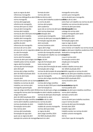 quais as regras da abnt
referencias monografia
referencias bibliograficas abnt 2013
norma monografia
normas abnt paginação
referência de monografia
normas abnt para tcc 2014
manual abnt monografia
normas abnt modelos
normas da abnt 2014 para monografia
normas da abnt modelos
modelo abnt monografia
capa de uma monografia
padrões da abnt
referencias de monografia
estrutura de um tcc abnt
estrutura de um tcc segundo a abnt
tcc abnt formatação
norma abnt trabalho
norma abnt formatação
normas da abnt para artigos científicos
trabalho pelas normas da abnt
regras abnt formatação
normas abnt de formatação
abnt 2013 pdf
normas abnt artigo científico
abnt nbr 6023 atualizada 2013
normas da abnt texto
resumo abnt
trabalho de acordo com as normas da abnt
trabalhos na normas da abnt
trabalhos nas normas abnt
monografia apresentação
capa de artigo cientifico abnt 2013
monografia normas abnt formatação
artigo norma abnt
abnt nbr 6023 atualizada 2012
formatação de artigo cientifico abnt 2013
norma abnt trabalhos academicos
normas atualizadas da abnt
formatação norma abnt
lista normas abnt
normas abnt atualizadas
formatação de capa abnt
quais sao as regras da abnt
exemplo de sumário de monografia
formato da abnt
normas abnt site
norma técnica abnt
normas abnt trabalhos academicos 2014
as norma da abnt
normas abnt projeto
abnt academico
quais são as normas da abnt para trabalhos acadêmicos
abnt normas download
normalização abnt
sumario para monografia
normas da abnt para monografia 2014
formatação segundo abnt
abnt conclusão
normas brasileiras abnt
regras abnt artigo
normas abnt para formatação de texto
sumário de monografia exemplo
formatação de trabalho nas normas da abnt
texto norma abnt
regras da bnt
regra de formatação abnt
texto normas abnt
normas abnt formatação de texto
formatação abnt artigo
normas da abnt projeto de pesquisa
tcc de acordo com as normas da abnt
capa da monografia
normas abnt artigo científico 2014
padrão da abnt
normas abnt artigo cientifico
normas da abnt 2014 para trabalhos academicos
abnt formatação tcc
normas da abnt para artigos academicos
norma abnt trabalho academico
normas da abnt para dissertação
exemplo de tcc abnt
estrutura do tcc abnt
tcc normas da abnt
trabalho forma abnt
modelo de sumario monografia
normas abnt para texto
as regras da abnt
abnt artigo científico 2014
nbr 6023 atualizada 2013
sumario tcc abnt
monografia norma abnt
sumário para monografia
norma da abnt para monografia
estrutura de tcc abnt
como fazer um trabalho nas normas da abnt
trabalhos nas normas da abnt prontos
normas da abnt para texto
nbr monografia
catalogo de normas abnt
modelo monografia abnt word
texto padrão abnt
trabalhos em abnt
formatação pagina abnt
capa na regra da abnt
normas da abnt download
como montar um trabalho nas normas da abn
normas abnt para trabalhos academicos 2014
dedicatória monografia abnt
margem tcc
o que é normas abnt
formatação sumário abnt
citação para monografia
abnt e nbr
modelo trabalho normas abnt
nbr 10520 atualizada 2013
trabalho segundo as normas da abnt
normas do abnt para trabalhos escolares
norma da abnt para trabalhos academicos
abnt 6023 atualizada 2013
norma brasileira abnt
abnts
normas abnt parágrafo
normas padrão abnt
normas da abnt para trabalhos científicos
norma abnt trabalhos
exemplo sumário abnt
norma tcc
norma da abnt para trabalhos escolares
o que é normas da abnt
normas da abnt para formatação
formato abnt 2014
trabalho regra abnt
trabalho escolar nas normas da abnt
modelo sumario monografia
nbr tcc
como fazer capa de monografia
 