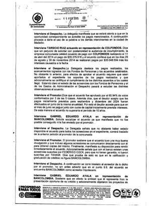 Tahami Restructuring Agreement