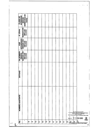 Tahami Restructuring Agreement