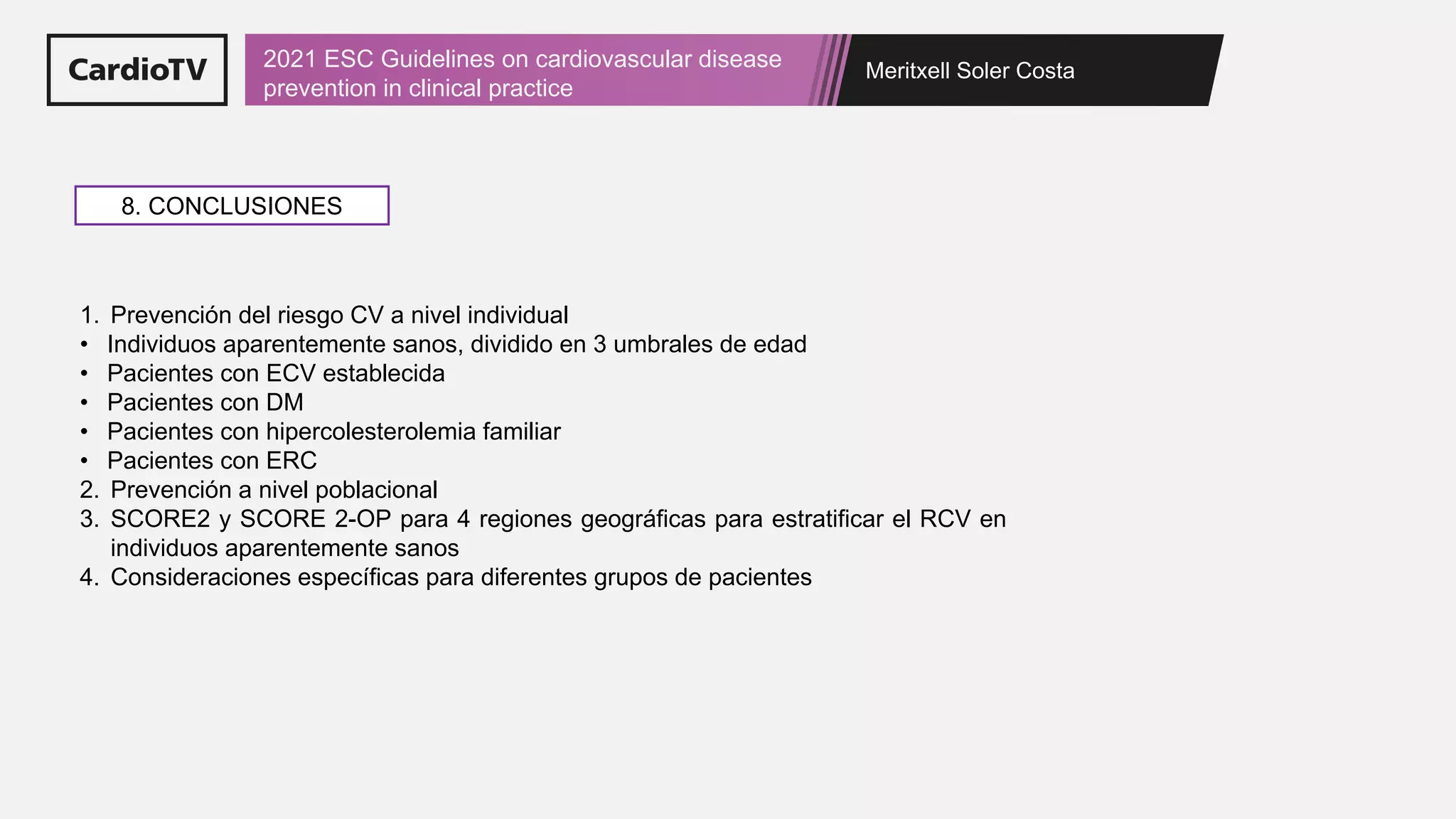 2021 ESC Guidelines on cardiovascular disease prevention in clinical ...