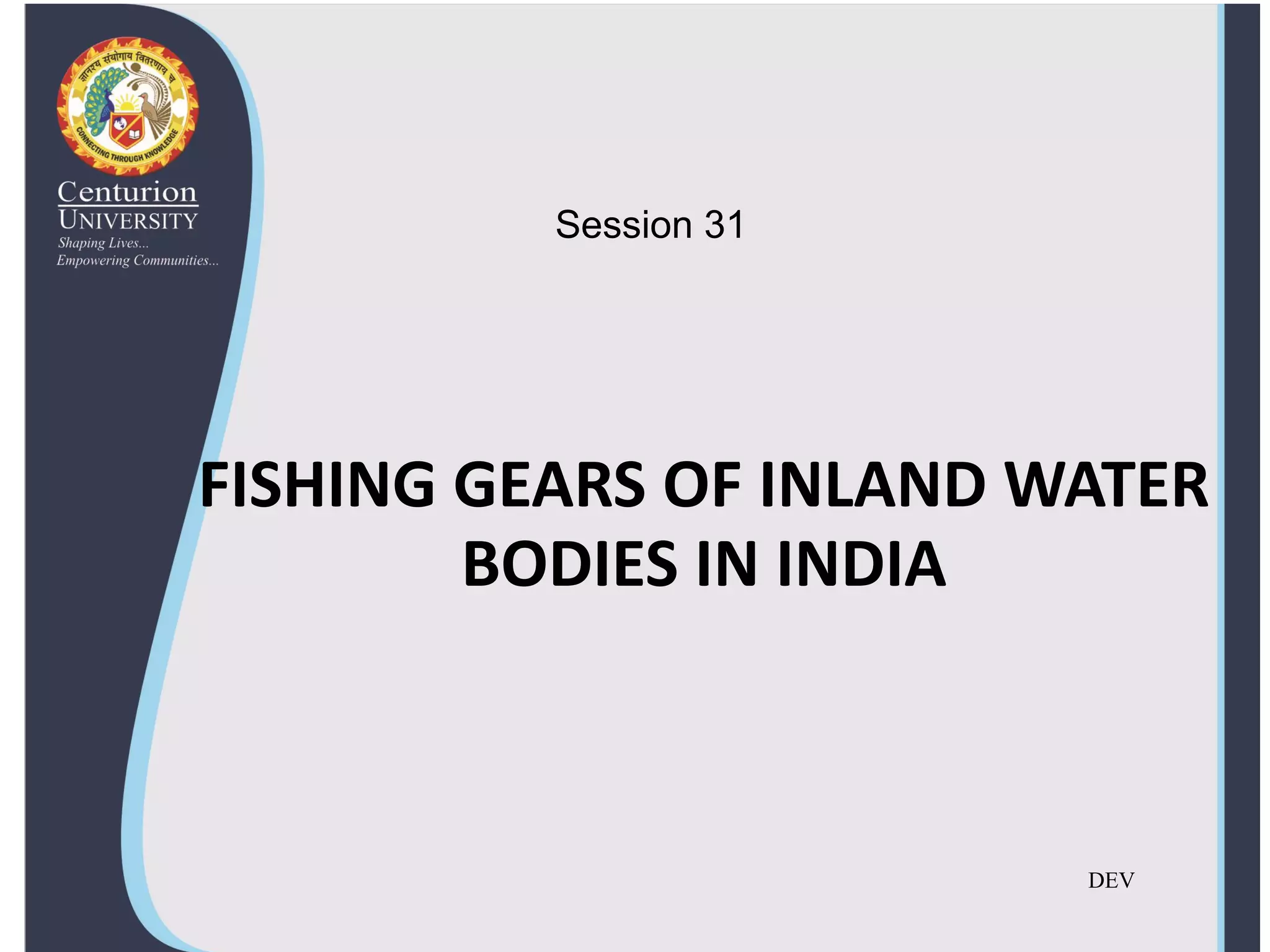 31.FISHINGGEARSOFINLANDWATERBODIESININDIA.pdf