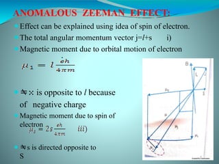 Comprehensive Overview of Atomic Physics and Vector Atom Model | PPTX