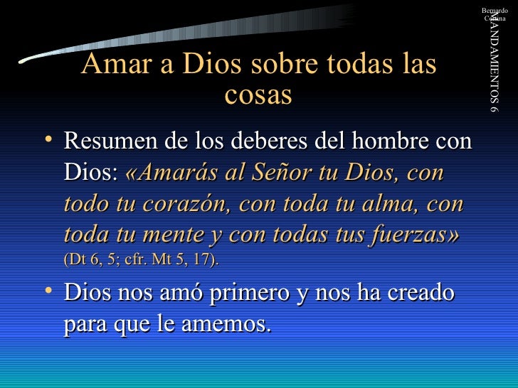 Jesus Es El Cumplimiento De La Ley 31 Primer Mandamiento