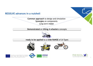 RESOLVE – Range of Electric Solutions for Lcategory Vehicles | PPT